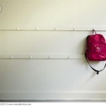 School Backpack on Hook school backpack on hook